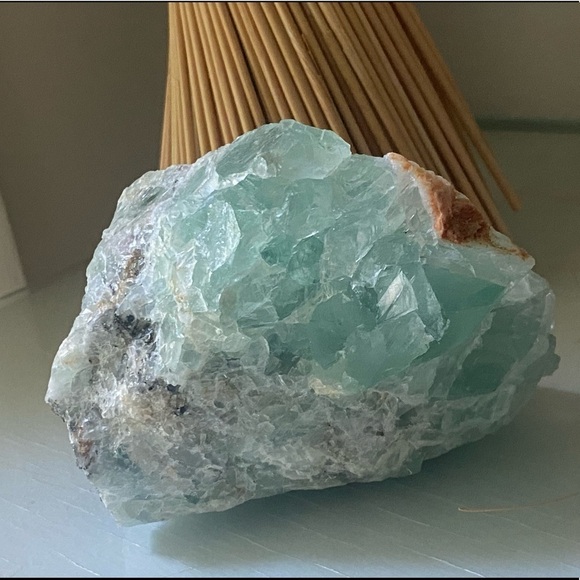 Large green crystal